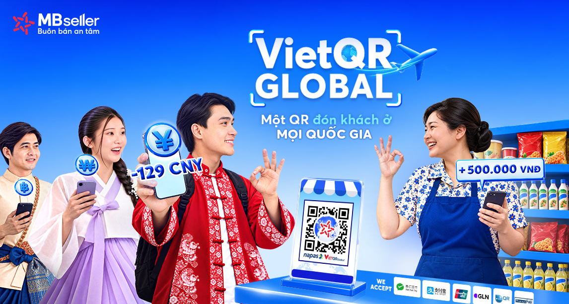 VietQR Global: Một QR - đón mọi khách hàng
